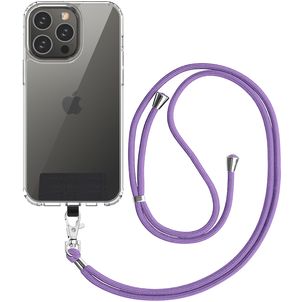 Mobigear Lanyard Universeel Telefoonkoord Verstelbaar - Paars
