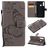 Mobigear Butterfly Huawei Y6p Hoesje Bookcase Portemonnee - Grijs