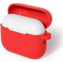 Mobigear Colors Apple AirPods Pro 3 Hoesje Flexibel Siliconen - Rood