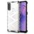 Mobigear Honeycomb Doorzichtig OPPO A31 Hoesje Hardcase Backcover Shockproof - Transparant