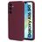 Mobiparts Samsung Galaxy A16 Siliconen Hoesje Backcover - Plum Red