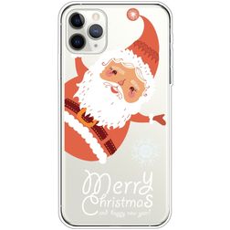 Mobigear Design iPhone 11 Pro Max Hoesje Flexibel TPU Backcover - Kerst