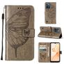 Mobigear Butterfly Realme C31 Hoesje Bookcase Portemonnee - Grijs