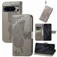 Mobigear Butterfly Google Pixel 8 Pro Hoesje Bookcase Portemonnee - Grijs