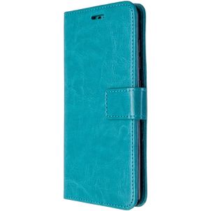 Mobigear Wallet Samsung Galaxy A51 Hoesje Bookcase Portemonnee - Turquoise