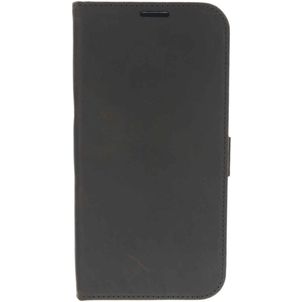 Valenta Classic iPhone 12 Pro Max Hoesje Echt Leer Bookcase Portemonnee - Bruin