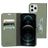 Mobiparts Classic Wallet iPhone 12 Pro Max Hoesje Bookcase Portemonnee - Stone Green