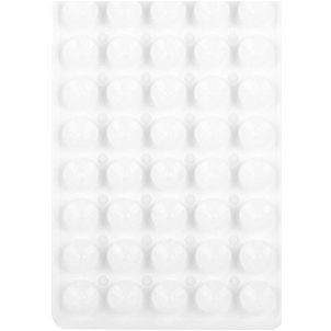 Mobigear EasyMount Zuignap Telefoonhouder - 40 Suction Cup - Wit Universeel