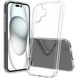 Mobigear Crystal Doorzichtig iPhone 16 Plus Hoesje Hardcase Backcover - Transparant