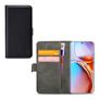 Mobilize Classic Gelly Wallet Motorola Edge 40 Pro Hoesje Bookcase Portemonnee - Zwart