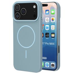 Mobiparts Slim Line iPhone 17 Pro Max MagSafe Hoesje Hardcase Backcover - Sage Green