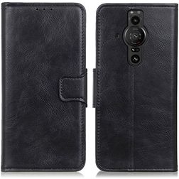 Mobigear Classy Sony Xperia Pro-I Hoesje Bookcase Portemonnee - Zwart