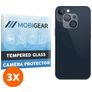 Mobigear iPhone 14 Glazen Camera Protector - Case Friendly (3-Pack)