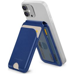 Mobilize Magnet Card Pasjeshouder - 5 Pasjes - MagSafe Compatible - Blauw
