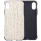 Mobigear Nature iPhone XS Hoesje Flexibel TPU Backcover - Nordic Walnut