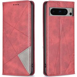 Mobigear Rhombus Slim Google Pixel 8 Pro Hoesje Bookcase - Rood