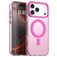 Mobigear Shockproof iPhone 17 Pro MagSafe Hoesje Hardcase Backcover - Roze