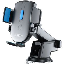 JOYROOM New Mouse Telefoonhouder Auto Zuignap / Dashboard Klem Universeel - Zwart