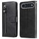 Mobigear Zipper iPhone Air Hoesje Bookcase Portemonnee - Zwart