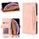 Mobigear Slide Wallet iPhone 11 Hoesje Bookcase Portemonnee - Roze