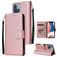 Mobigear Wallet iPhone 14 Plus Hoesje Bookcase Portemonnee - Roségoud