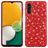 Mobigear Glitter Samsung Galaxy A54 Hoesje Hardcase Backcover - Rood