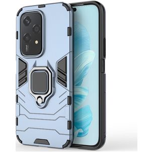 Mobigear Armor Ring HONOR 200 Lite Hoesje Hardcase Backcover Shockproof met Ringhouder - Marineblauw