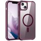 Mobigear Shockproof iPhone 15 MagSafe Hoesje Hardcase Backcover - Rood
