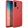 Mobigear Luxury Samsung Galaxy M51 Hoesje Flexibel TPU Backcover - Rood