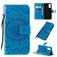 Mobigear Sunflower Samsung Galaxy S20 Hoesje Bookcase Portemonnee - Blauw