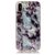 Mobigear Marble iPhone XS Hoesje Flexibel TPU Backcover - Brown