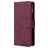Mobigear Zipper Samsung Galaxy A51 Hoesje Bookcase Portemonnee - Rood