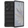 Mobigear Bumpy HONOR 70 Hoesje Flexibel TPU Backcover - Zwart
