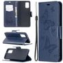 Mobigear Butterfly Samsung Galaxy A02s Hoesje Bookcase Portemonnee - Blauw