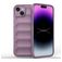 Mobigear Bumpy iPhone 15 Plus Hoesje Flexibel TPU Backcover - Paars