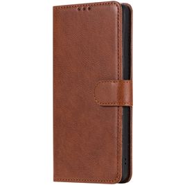 Mobigear Premium Samsung Galaxy A71 Hoesje Bookcase Portemonnee - Bruin