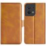 Mobigear Slim Magnet OPPO Reno 8 5G Hoesje Bookcase Portemonnee - Cognac