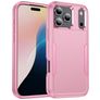 Mobigear Ultra Tough iPhone 17 Pro Max Hoesje Hardcase Backcover Shockproof - Roze