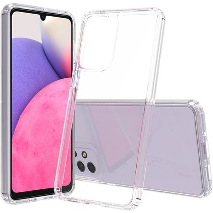 Mobigear Crystal Doorzichtig Samsung Galaxy A33 Hoesje Hardcase Backcover - Transparant