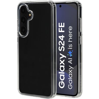 Mobiparts Classic Hardcover Doorzichtig Samsung Galaxy S24 FE Hoesje Hardcase Backcover - Transparant