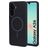 Mobiparts Slim Line Samsung Galaxy A26 MagSafe Hoesje Hardcase Backcover - Onyx Black