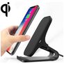 Mobigear Charge stand Draadloze lader Qi Wireless 15W 2A - Zwart