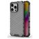 Mobigear Honeycomb iPhone 16 Pro Max Hoesje Hardcase Backcover Shockproof - Zwart