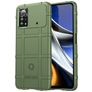 Mobigear Rugged Shield POCO X4 Pro 5G Hoesje Flexibel TPU Backcover Shockproof - Groen