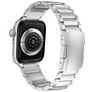 Mobigear Brisbane Titanium Apple Watch Bandje Vouwsluiting - 42/41/40/38 mm - Zilver
