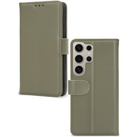 Mobilize Premium Gelly Wallet Samsung Galaxy S24 Ultra Hoesje Bookcase Portemonnee - Groen