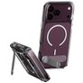 CARE by PanzerGlass Kickstand iPhone 18 Pro Max MagSafe Hoesje Hardcase Backcover Shockproof met Standaard - Transparant / Wit
