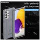 Mobigear Rugged Shield Samsung Galaxy A73 Hoesje Flexibel TPU Backcover Shockproof - Grijs