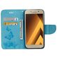 Mobigear Butterfly Samsung Galaxy A5 (2017) Hoesje Bookcase Portemonnee - Blauw