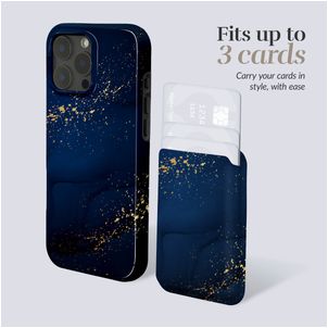 MIO Pasjeshouder - 3 Pasjes - MagSafe Compatible - Midnight Sparkle